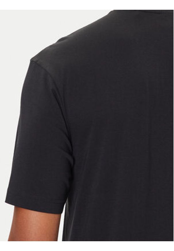 Hugo - HUGO T-Shirt Nedirix 50549162 Czarny Regular Fit. Kolor: czarny. Materiał: bawełna
