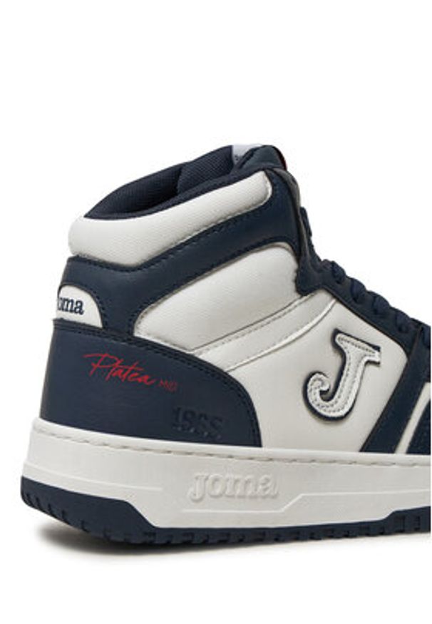 Joma Sneakersy C.Platea Mid CPLAMW2403 Biały. Kolor: biały. Materiał: skóra