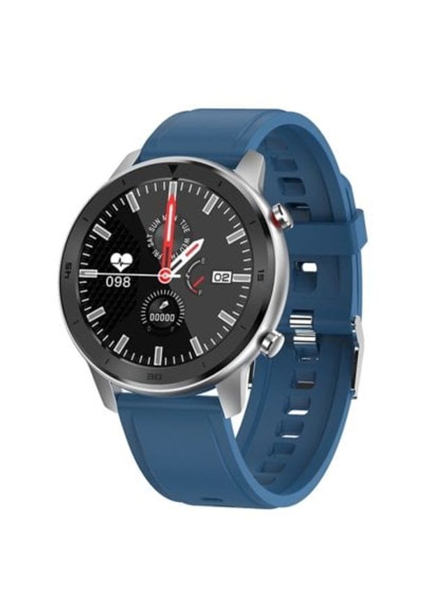 Smartwatch GARETT Men 5S Niebieski. Rodzaj zegarka: smartwatch. Kolor: niebieski. Styl: wakacyjny, sportowy