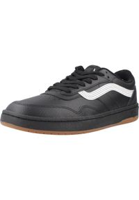 Vans - Kapcie VANS CRUZE 3.0 STIT Czarny. Kolor: czarny. Materiał: tkanina, skóra. Sport: turystyka piesza
