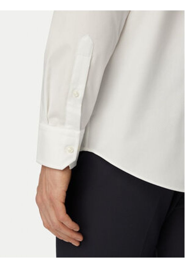 BOSS Koszula H-Joe 50560583 Biały Regular Fit. Kolor: biały. Materiał: bawełna