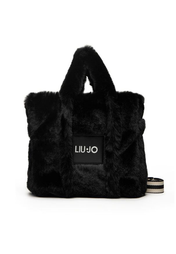 Liu Jo Torebka M Tote TF5270 E0374 Czarny. Kolor: czarny