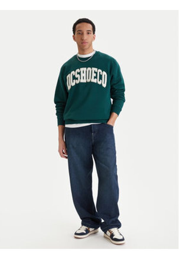 DC Shoes Szorty jeansowe Worker EDYDP03433 Granatowy Baggy Fit. Kolor: niebieski. Materiał: bawełna