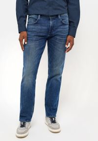 Mustang - MĘSKIE SPODNIE JEANSOWE MUSTANG DENVER STRAIGHT DENIM BLUE 1014607 5000 903