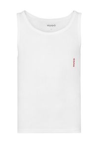 Hugo - HUGO Komplet tank topów 50545681 Biały Slim Fit. Kolor: biały. Materiał: bawełna #7