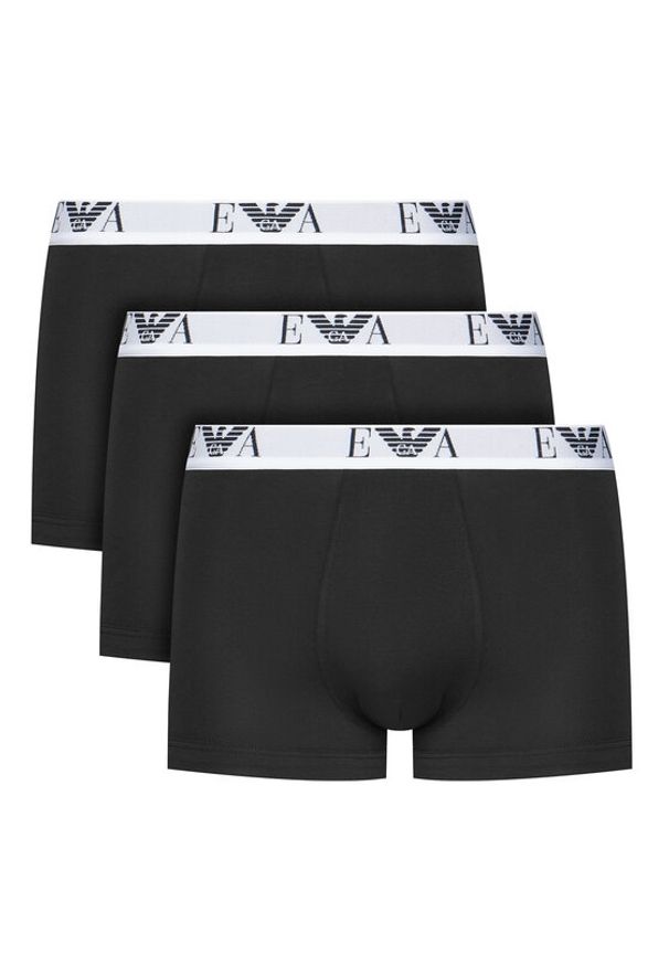 Emporio Armani Underwear Komplet 3 par bokserek EM000259 AF14131 MC061 Czarny. Kolor: czarny. Materiał: bawełna