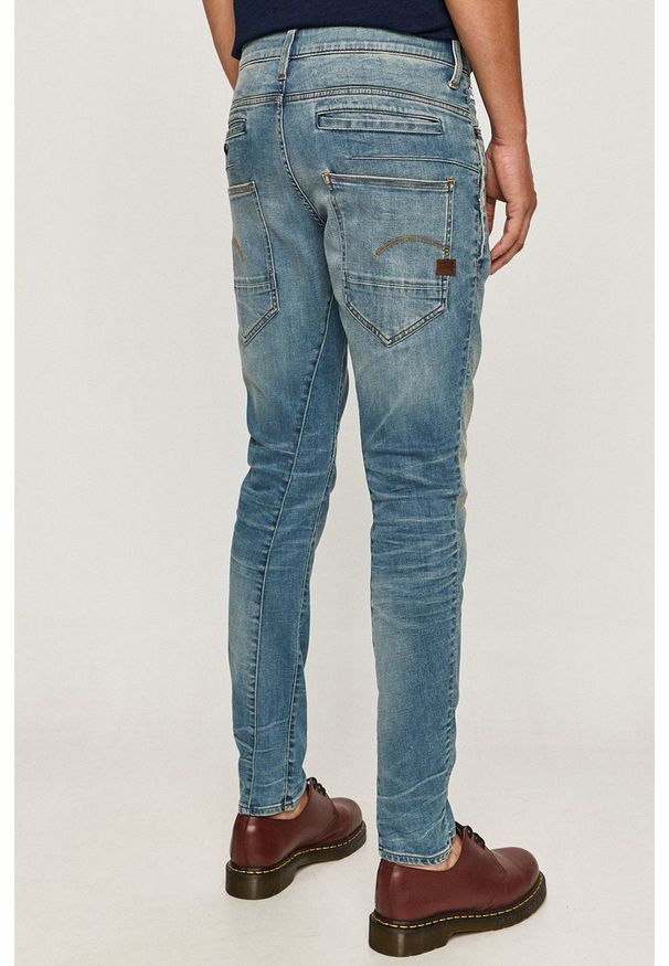 G-Star RAW - G-Star Raw - Jeansy D-Staq. Kolor: niebieski