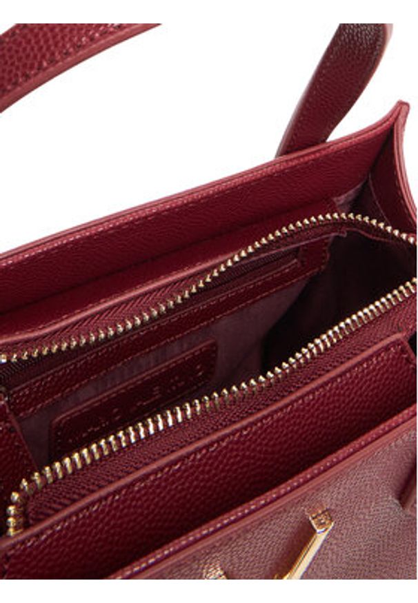 VALENTINO - Valentino Torebka Divina VBS1R415G Bordowy. Kolor: czerwony. Materiał: skórzane