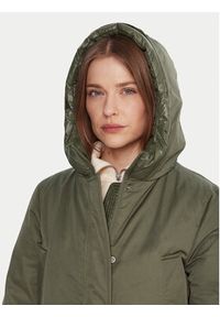 TOMMY HILFIGER - Tommy Hilfiger Parka WW0WW46533 Zielony Relaxed Fit. Kolor: zielony. Materiał: syntetyk