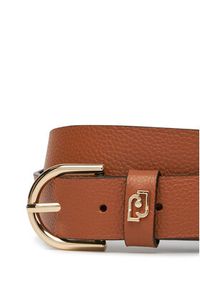 Liu Jo Pasek Damski Hips Belt 3Cm AA5242 P0129 Brązowy. Kolor: brązowy. Materiał: skóra
