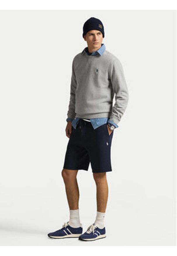 Polo Ralph Lauren Szorty sportowe 710881520039 Granatowy Regular Fit. Kolor: niebieski. Materiał: bawełna. Styl: sportowy