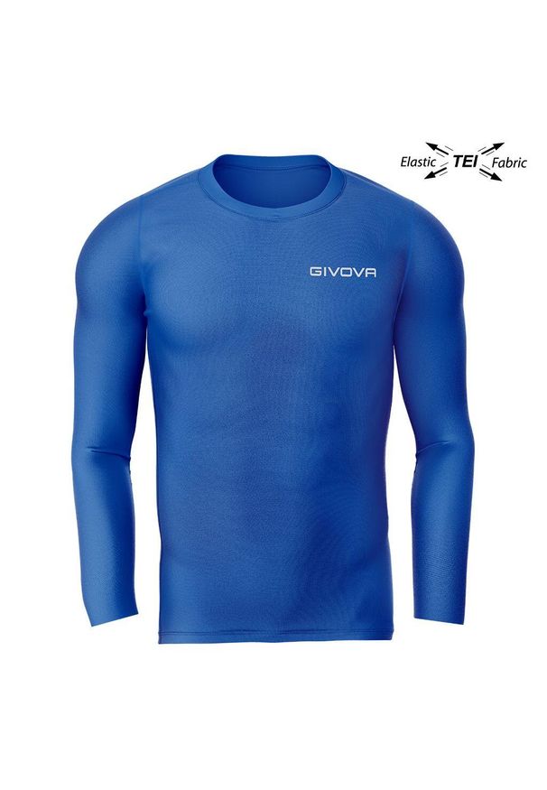 Givova - Koszulka GIVOVA CORPUS 3 niebieska. Kolor: niebieski. Sport: kolarstwo