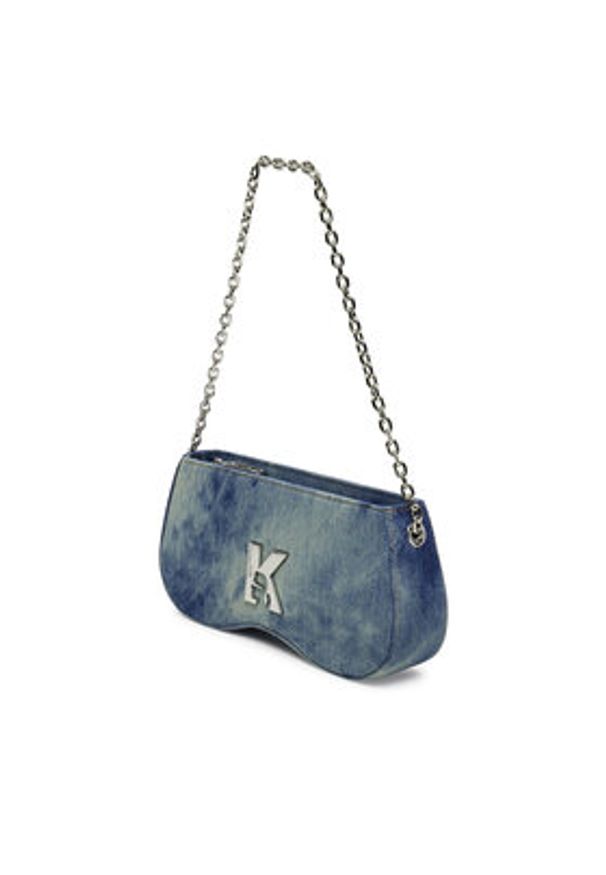 Karl Lagerfeld Jeans Torebka A3W30219 Granatowy. Kolor: niebieski