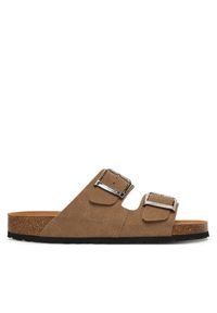 Klapki Tamaris. Kolor: brązowy #1