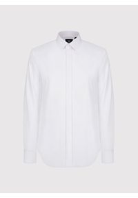 Pako Lorente - PAKO LORENTE - Biała koszula na spinki. Kolor: biały. Materiał: bawełna. Długość rękawa: długi rękaw. Długość: długie. Styl: elegancki #4