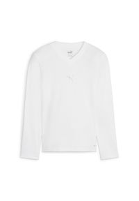 Dziecięca koszulka z długim rękawem Puma TeamGoal Baselayer. Kolor: biały. Długość rękawa: długi rękaw. Długość: długie. Sport: piłka nożna #1