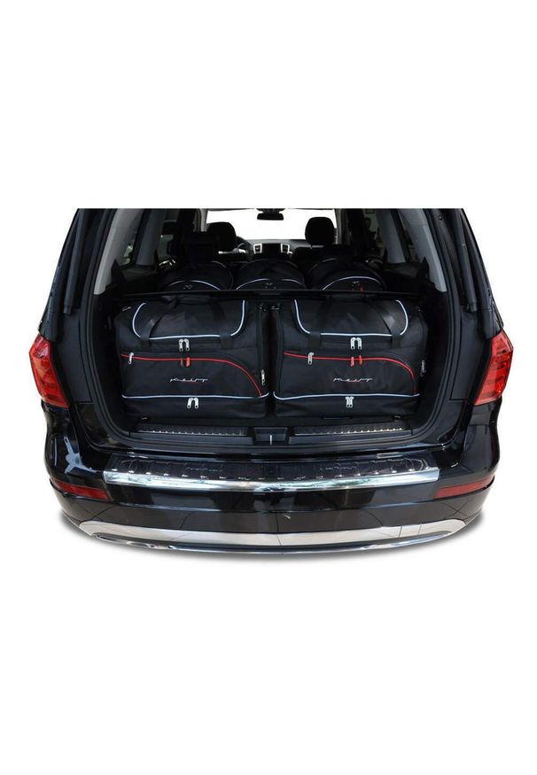 KJUST - Torby Do Bagażnika Mercedes-Benz Gl 2012-2015 5Szt Kjust. Kolor: czarny. Styl: sportowy