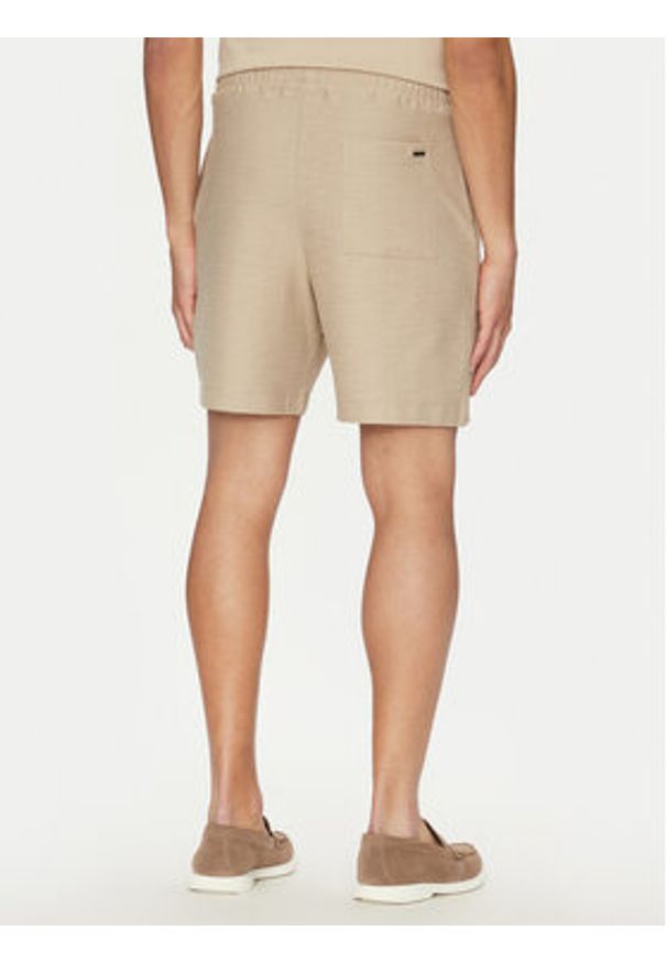JOOP! Szorty materiałowe 17 JJ-32Paco 30045554 Beżowy Regular Fit. Kolor: beżowy. Materiał: bawełna