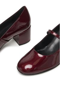 HÖGL Czółenka 0-104215-44000 Bordowy. Kolor: czerwony. Materiał: skóra #3