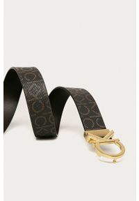 Calvin Klein - Pasek dwustronny K50K505460. Kolor: brązowy #2