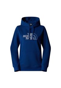 Bluza damska The North Face Drew Peak Light 0A8C1DAQM1 - granatowa. Kolor: niebieski. Materiał: bawełna, poliester. Styl: klasyczny. Sport: wspinaczka