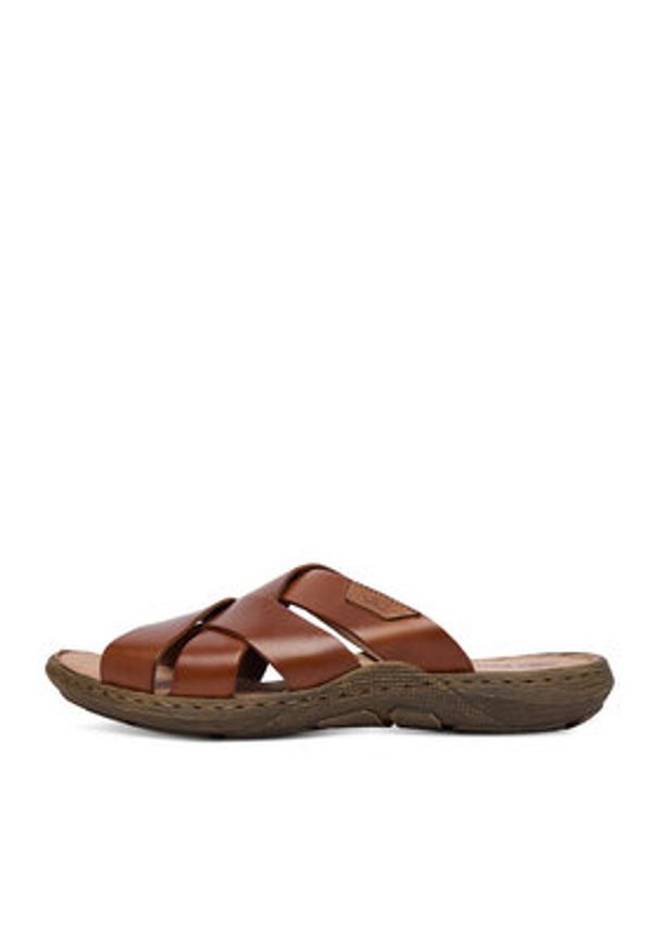 Rieker Klapki CEO-22092-24 Brązowy. Kolor: brązowy. Materiał: skóra