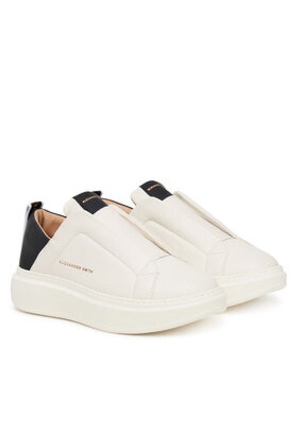 Alexander Smith Sneakersy Wembley ASBCWLW-0600 Biały. Kolor: biały. Materiał: skóra