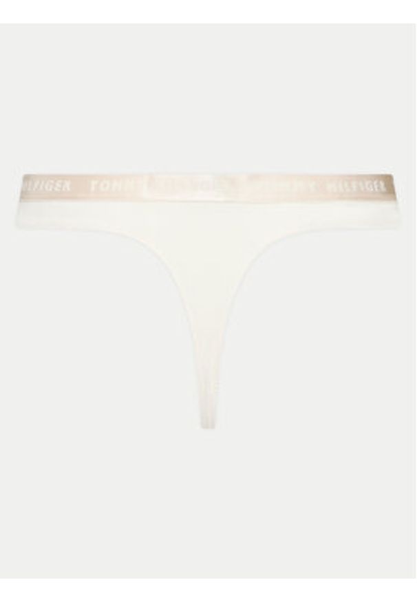 TOMMY HILFIGER - Tommy Hilfiger Komplet 3 par stringów UW0UW04480 Kolorowy. Materiał: bawełna. Wzór: kolorowy