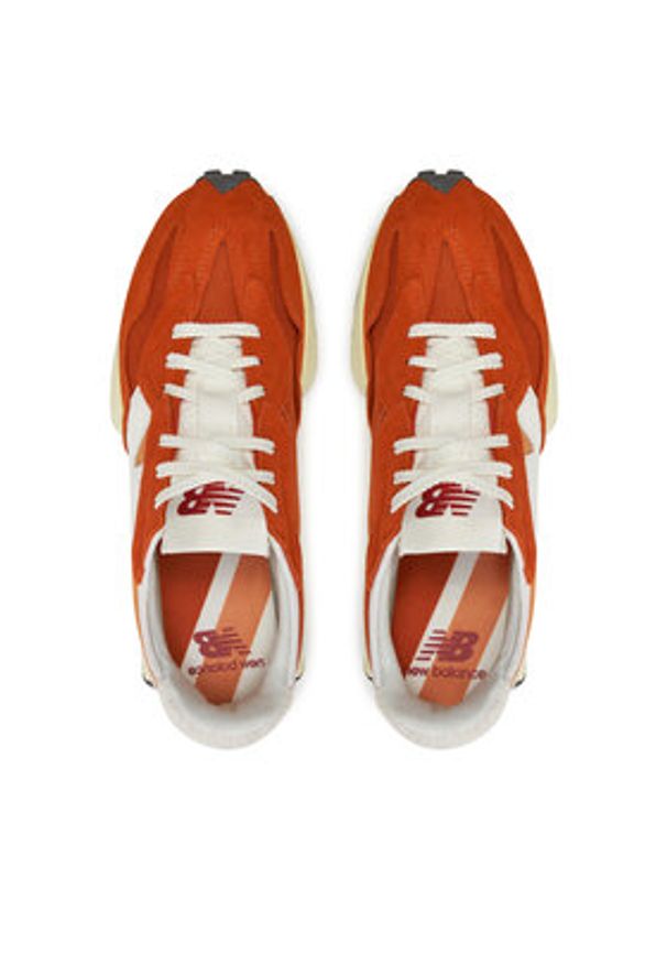 New Balance Sneakersy U327WRH Pomarańczowy. Kolor: pomarańczowy. Materiał: skóra, zamsz