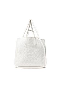 Calvin Klein Torba Calvin Resort Carry All Bag Mesh K60K609404 Biały. Kolor: biały. Materiał: skóra #3