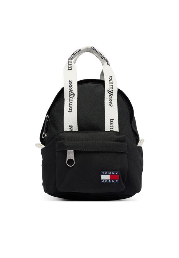 Tommy Jeans Plecak Tjw ESS Daily Mini Backpack AW0AW18581 Czarny. Kolor: czarny. Materiał: materiał