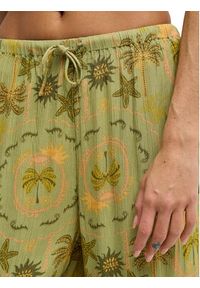 Billabong Spodnie materiałowe Beach Spirit EBJNP00141 Zielony Wide Leg. Kolor: zielony. Materiał: bawełna #4