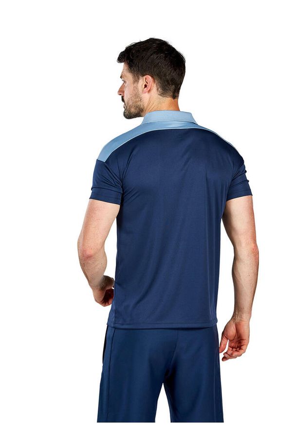 ERIMA - Polo Erima Change. Typ kołnierza: polo. Kolor: niebieski. Sport: piłka nożna