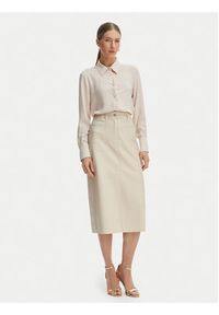 Rinascimento Koszula CFC0127447003 Beżowy Regular Fit. Kolor: beżowy. Materiał: syntetyk #5