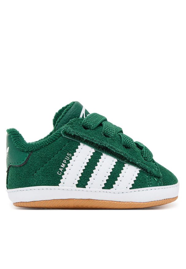 Adidas - Sneakersy adidas. Kolor: zielony. Model: Adidas Campus