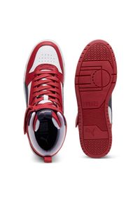 Puma buty Rbd Game 385839 23 czerwone. Okazja: na co dzień. Wysokość cholewki: za kostkę. Kolor: czerwony. Materiał: guma, materiał. Szerokość cholewki: normalna #3