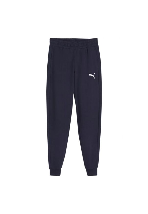 Puma - Spodnie Do Joggingu Dziecięce Team Goal. Kolor: niebieski. Sport: bieganie