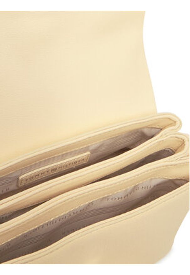 TOMMY HILFIGER - Tommy Hilfiger Torebka AW0AW17462 Żółty. Kolor: żółty. Materiał: skórzane