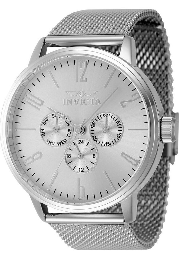 Zegarek Invicta Zegarek marki Invicta model 4711 kolor Szary. Akcesoria męski. Sezon: Cały rok NoSize. Kolor: szary