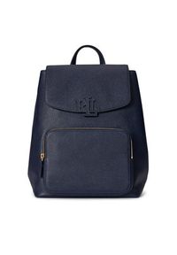 Lauren Ralph Lauren - LAUREN RALPH LAUREN Plecak 431969355005 Granatowy. Kolor: niebieski. Materiał: skóra #6