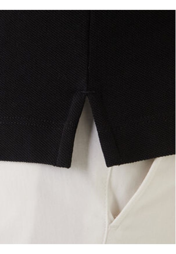 BOSS Polo Pallas 50553564 Czarny Regular Fit. Typ kołnierza: polo. Kolor: czarny. Materiał: bawełna