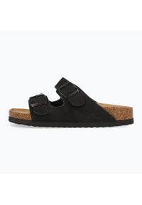 Klapki damskie O'Neill Sandy Low. Okazja: na plażę. Kolor: czarny. Materiał: syntetyk, materiał. Styl: sportowy