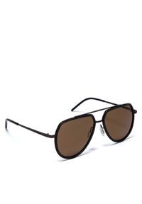 Gino Rossi Okulary przeciwsłoneczne GR6624S Brązowy. Kolor: brązowy