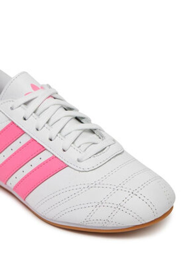 Adidas - adidas Sneakersy Taekwondo JR6805 Biały. Kolor: biały. Materiał: skóra