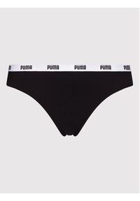 Puma Komplet 3 par stringów 907590 Czarny. Kolor: czarny. Materiał: bawełna #7