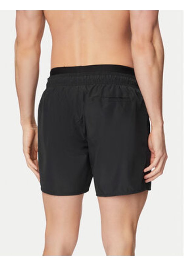 Hugo - HUGO Szorty kąpielowe Galaxy Swim 50561128 Czarny Regular Fit. Kolor: czarny. Materiał: syntetyk