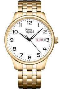 Zegarek męski Pierre Ricaud P91106.1123Q złoty. Kolor: złoty #1
