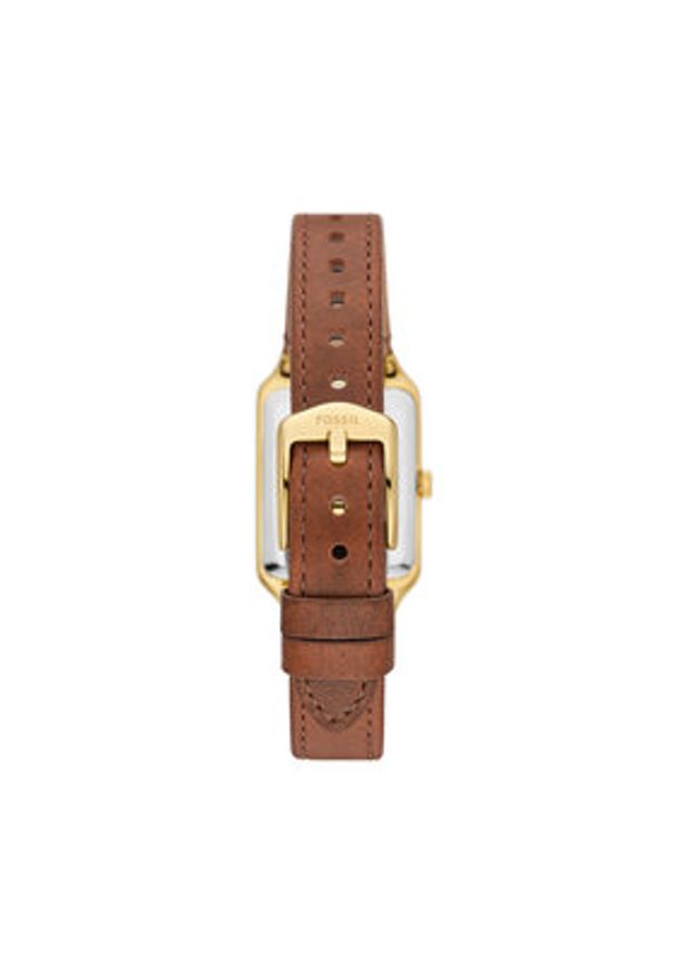Fossil Zegarek Raquel ES5303 Brązowy. Kolor: brązowy