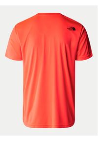 The North Face Koszulka techniczna Reaxion Easy NF0A4CDV Pomarańczowy Regular Fit. Kolor: pomarańczowy. Materiał: syntetyk