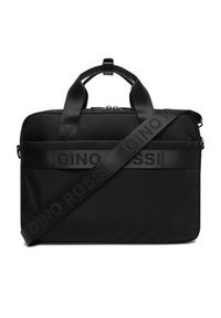Gino Rossi - GINO ROSSI Torba na laptopa C-GIN-K-011-CCC-06 Czarny. Kolor: czarny. Materiał: materiał #2